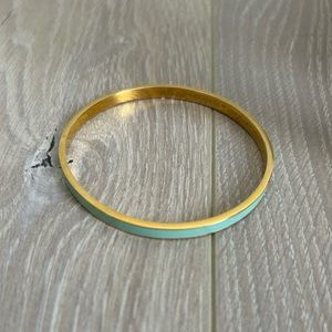 Kate Spade Gold and Mint Bangle